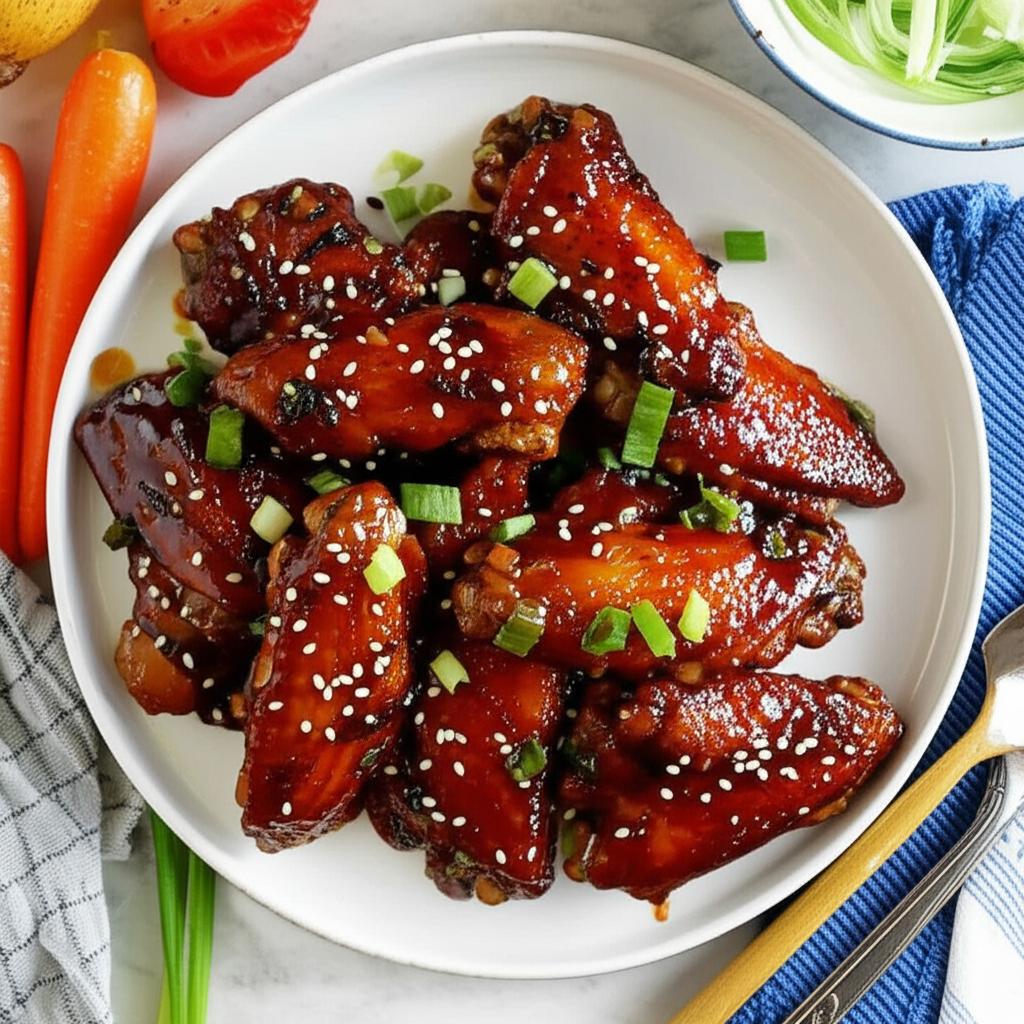 Sesame Oil Chicken Wings