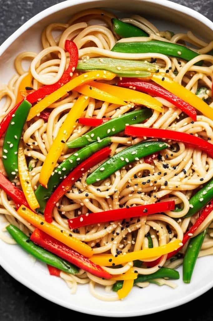 Sesame Udon Noodles