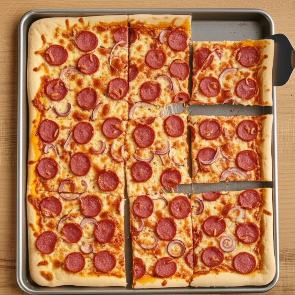 Sheet Pan Pizza with Hillshire Farm® Smoked Sausage & Burst Cherry Tomatoes