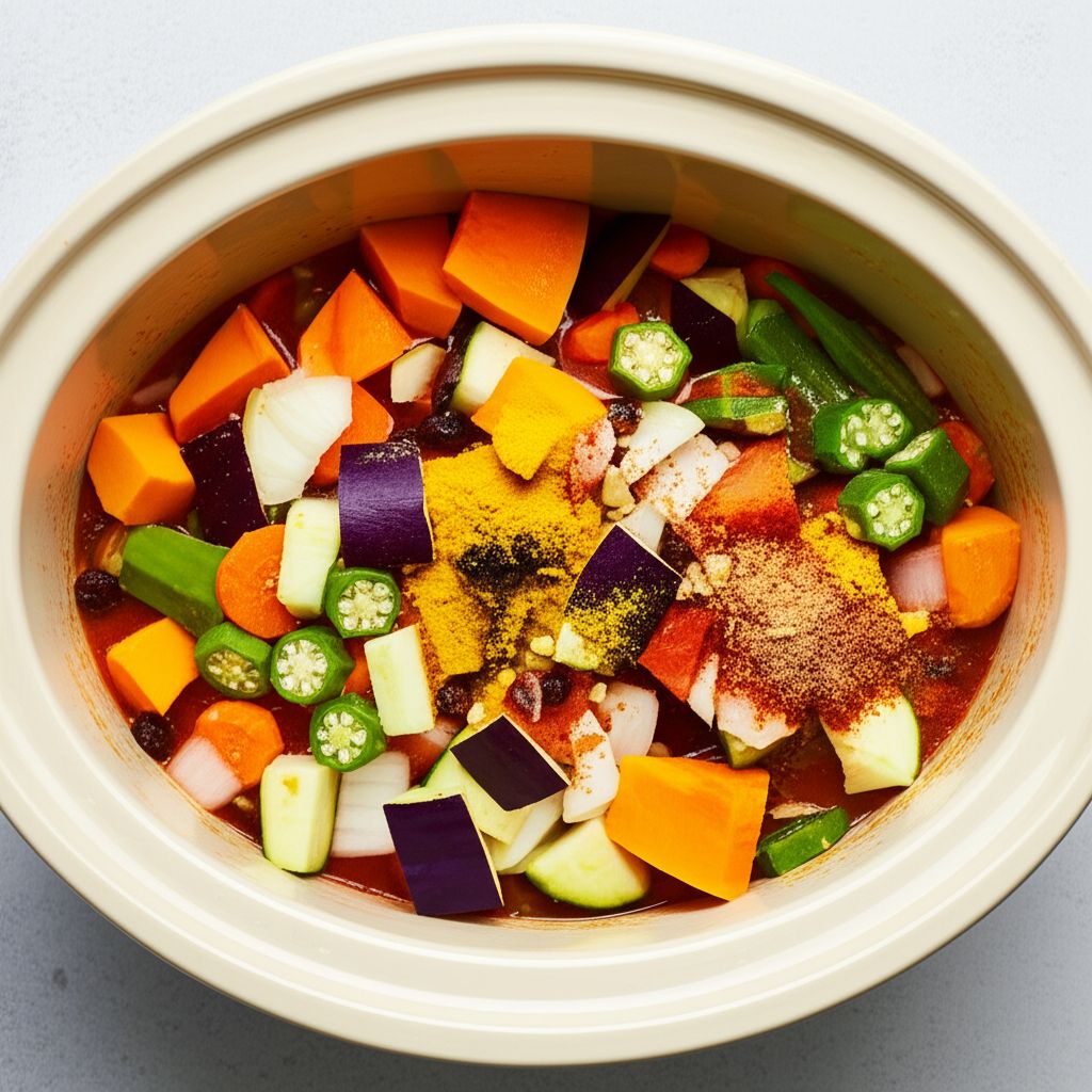 Slow Cooker Mediterranean Stew