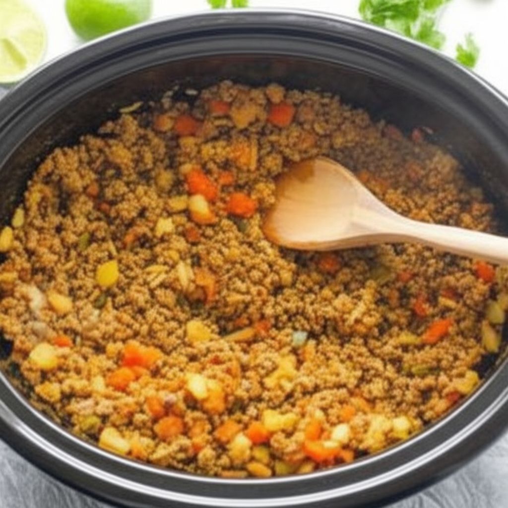 Slow Cooker Spanish Rice