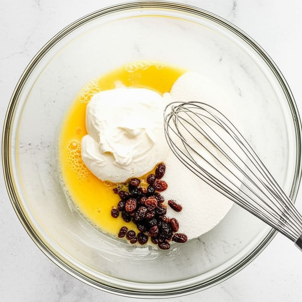Sour Cream Raisin Pie I
