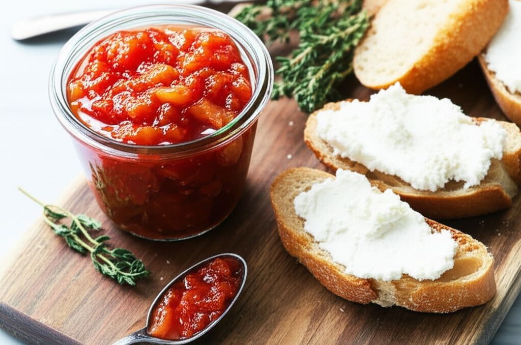 Spicy Cayenne Tomato Jam