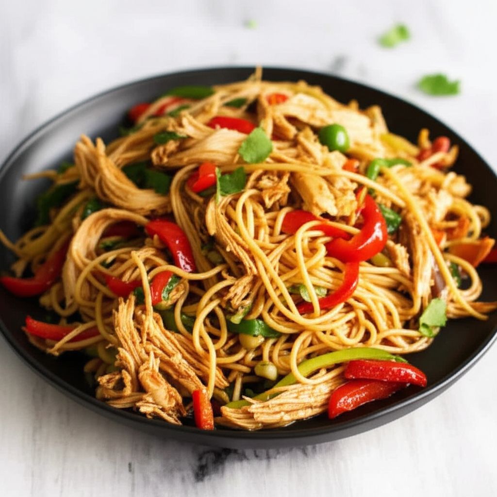 Spicy Chicken Noodles