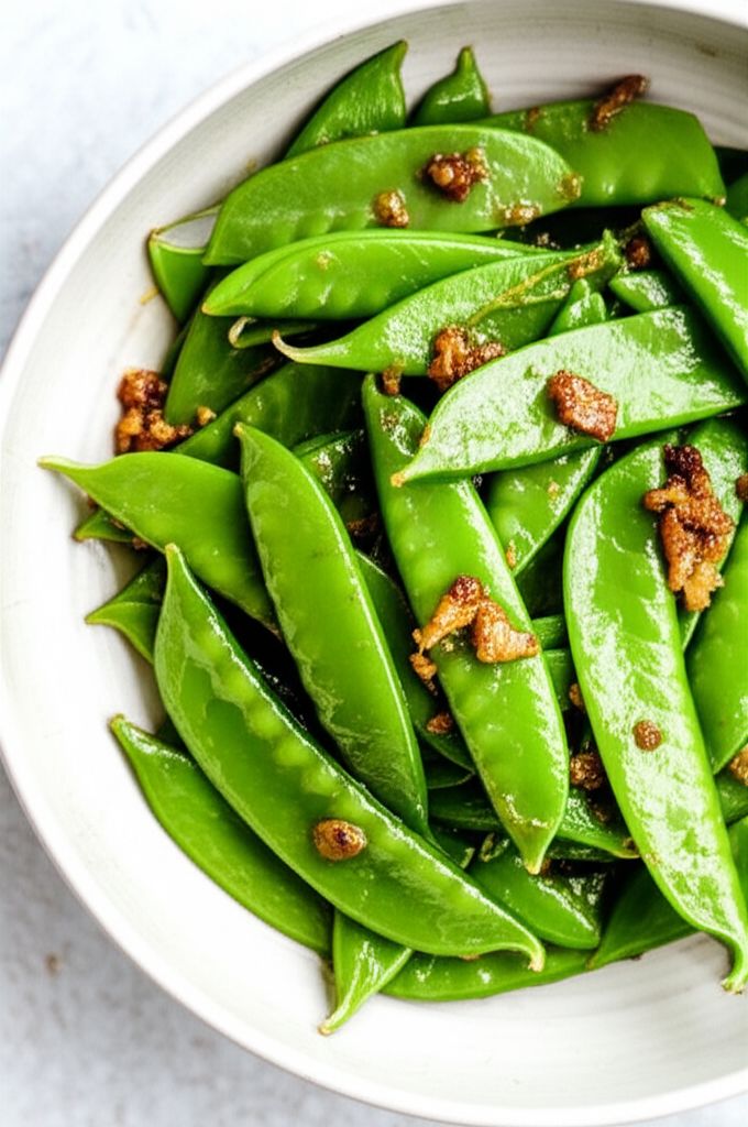 Stir Fried Sugar Snap Peas