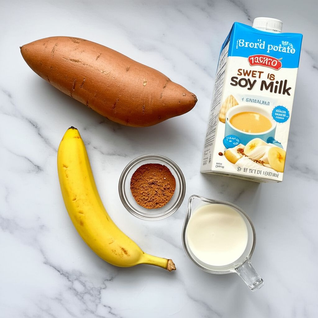 Sweet Potato and Banana Smoothie