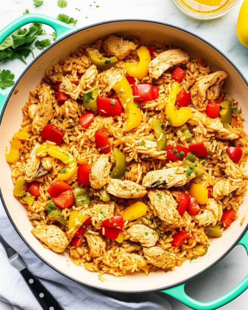 Three Pepper Pilaf