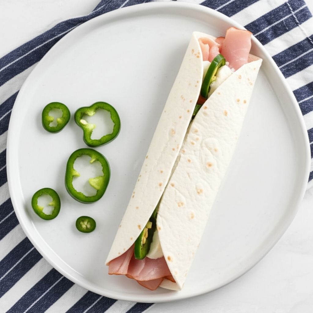 Tortilla Filled with Lunchmeat