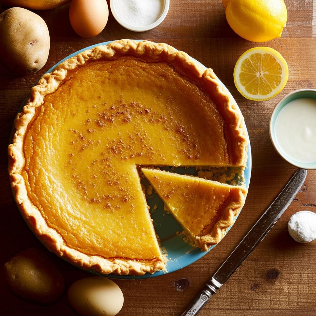White Potato Pie