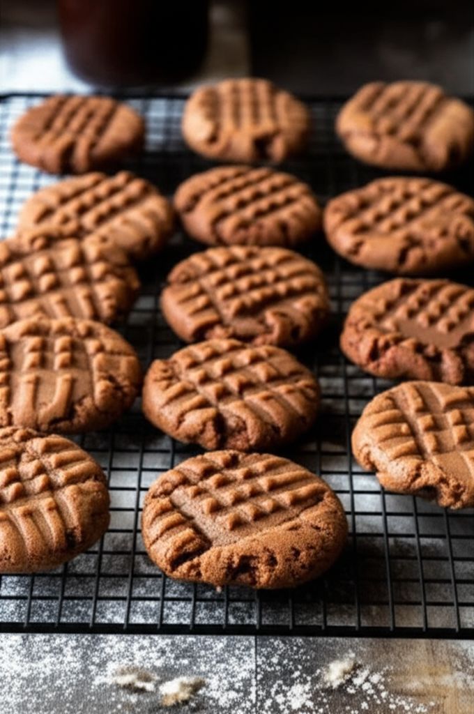 Yummy Chocolate Peanut Butter Cookies