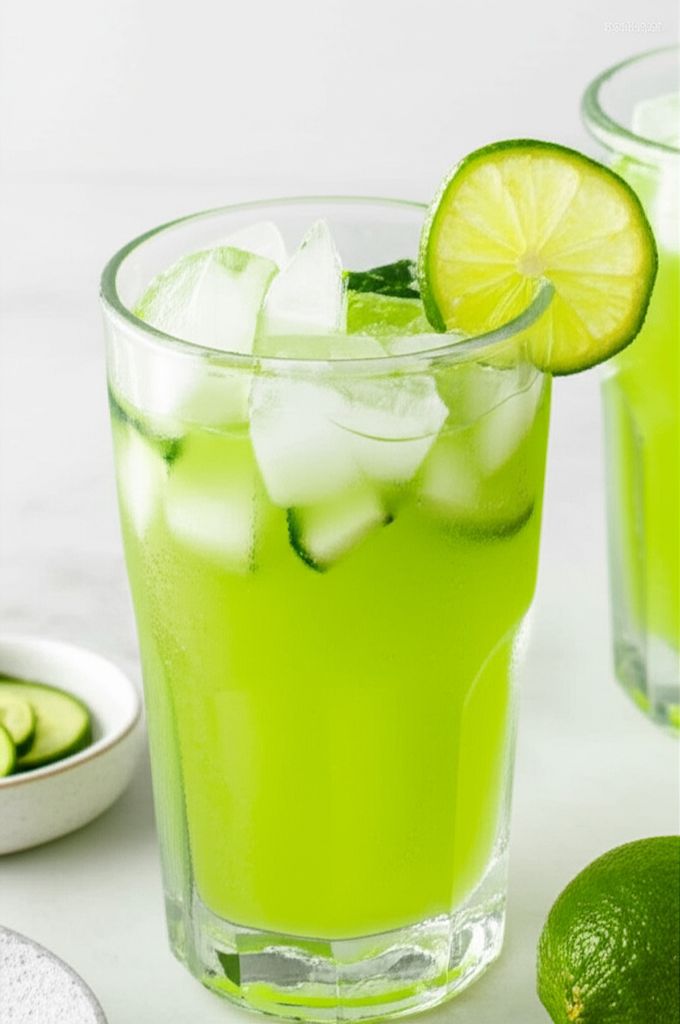 Agua Fresca de Pepino (Cucumber Limeade)