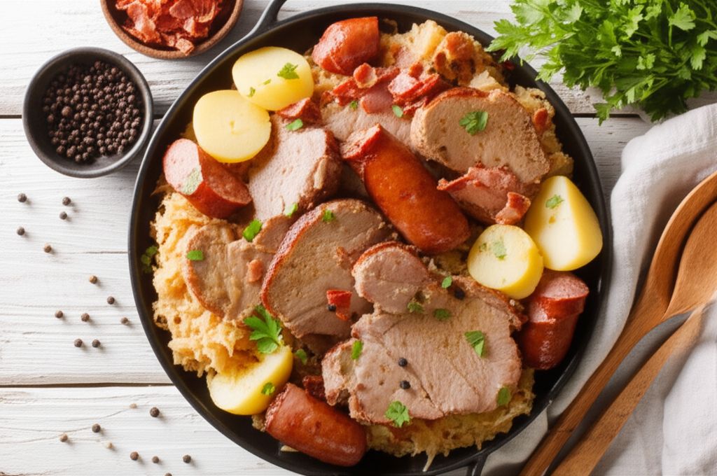 Alsatian Pork and Sauerkraut