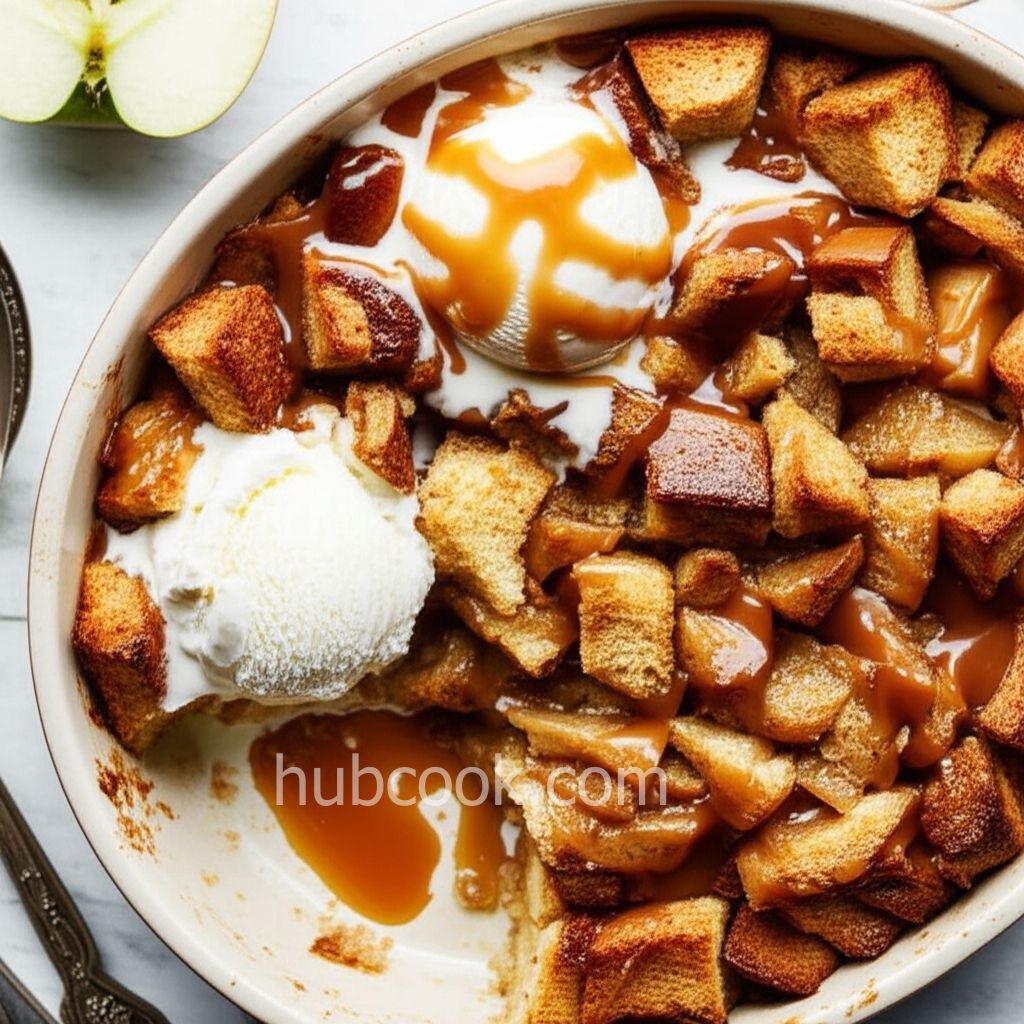 Apple Bread Pudding III