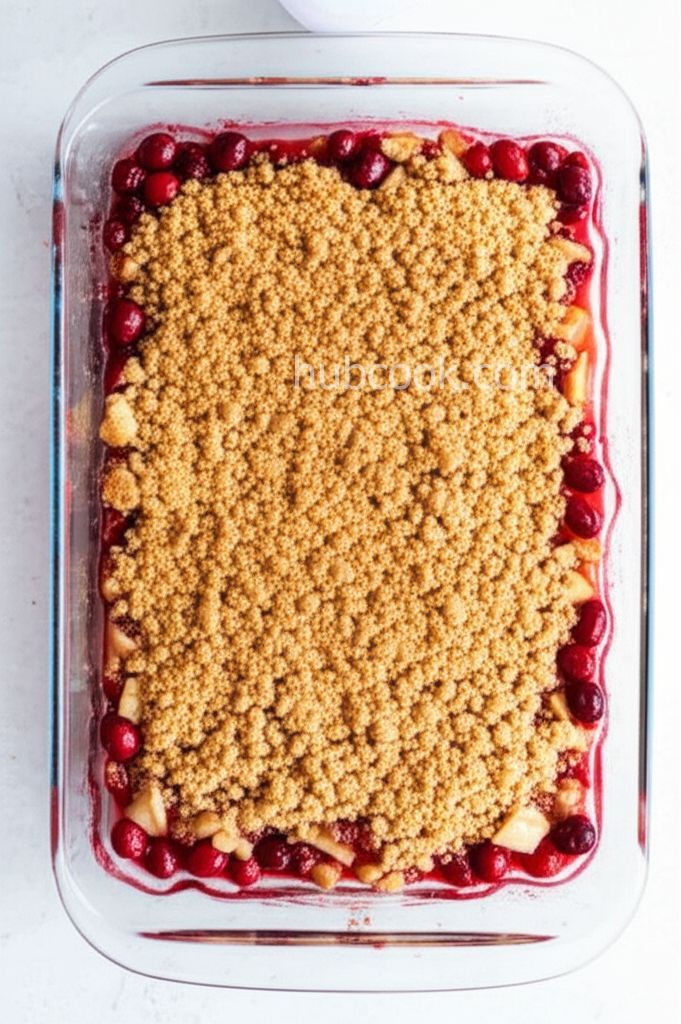Apple Cranberry Crisp