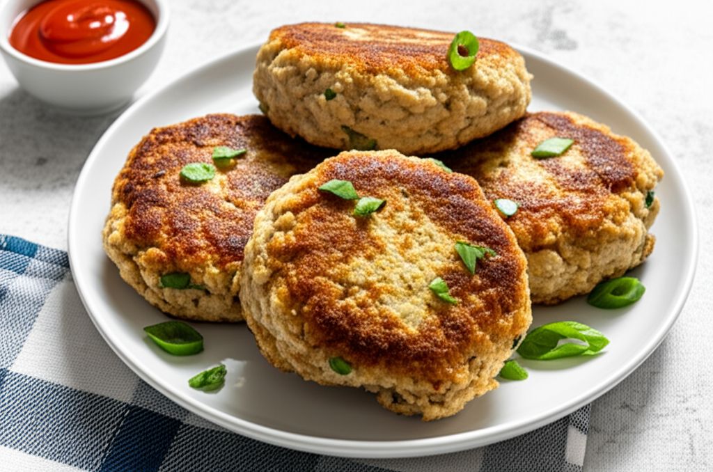 BBQ Tuna Fritters