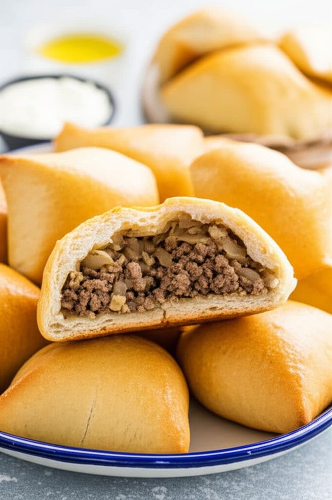 Bierocks (German Meat Turnovers)