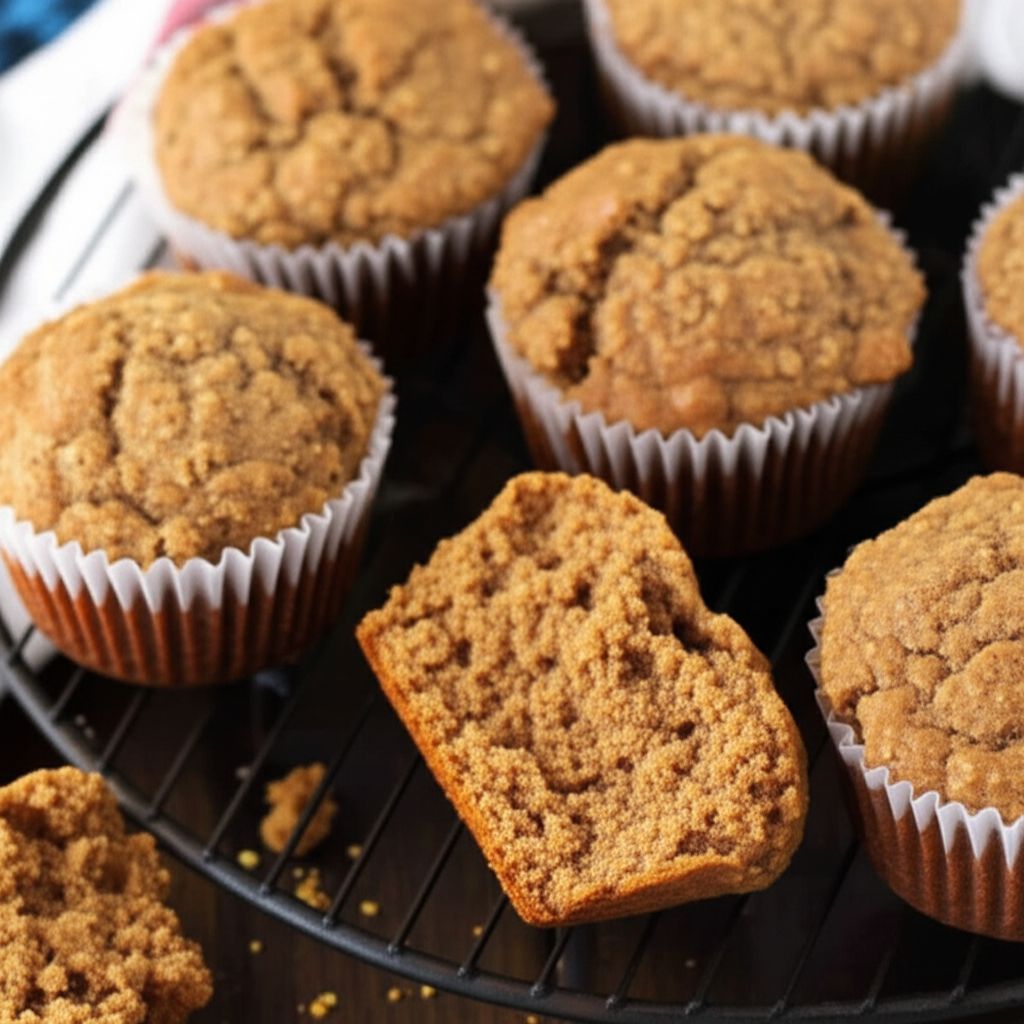 Bran-Gingerum Muffins