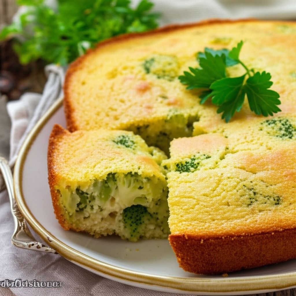 Broccoli Cheese Cornbread