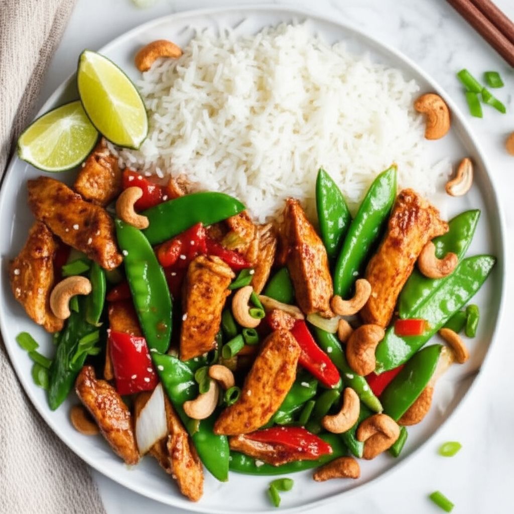 Cashew Chicken Stir-Fry