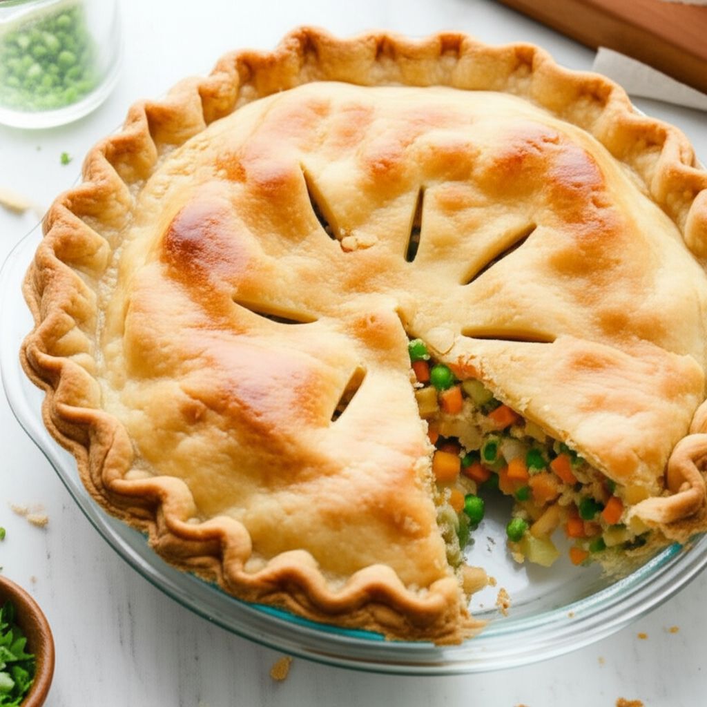 Cheesy Chicken Pot Pie