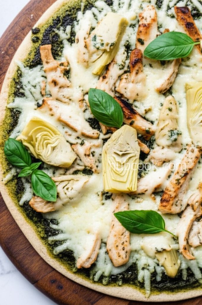 Chicken Pesto Pizza