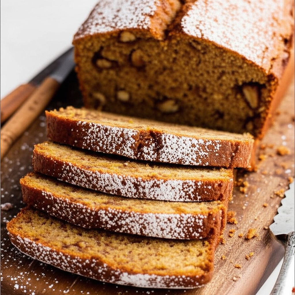 Coconut Pumpkin Nut Bread