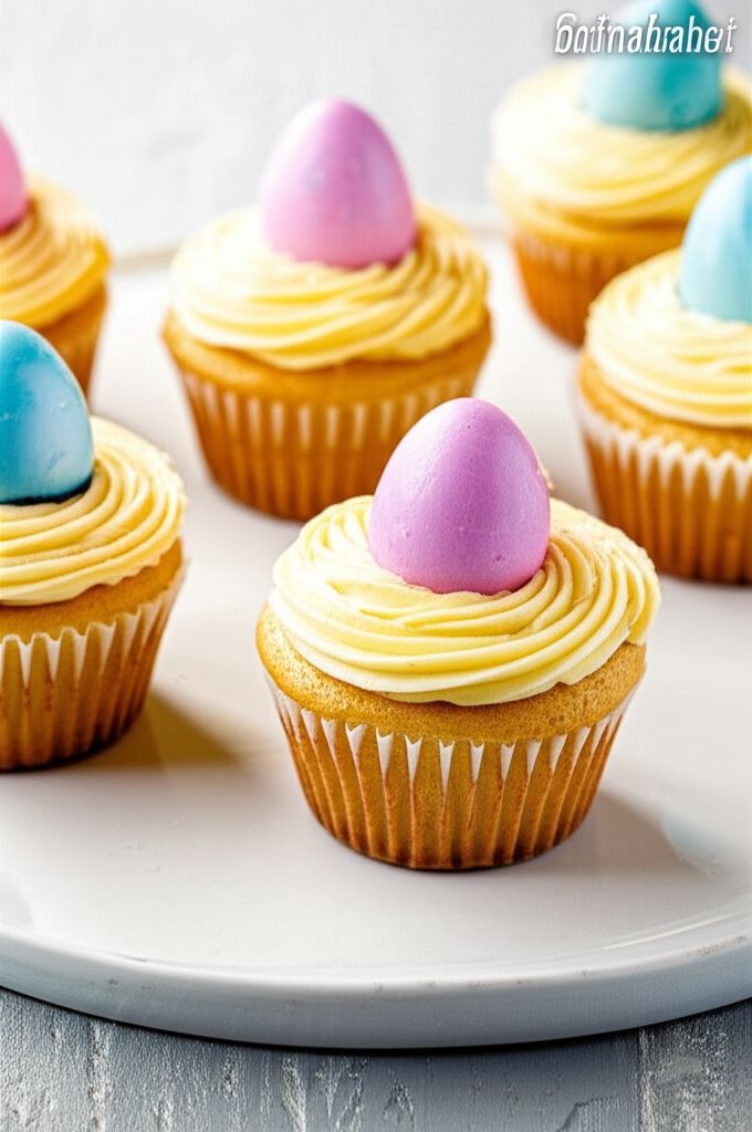 Easter Surprise Cupcakes