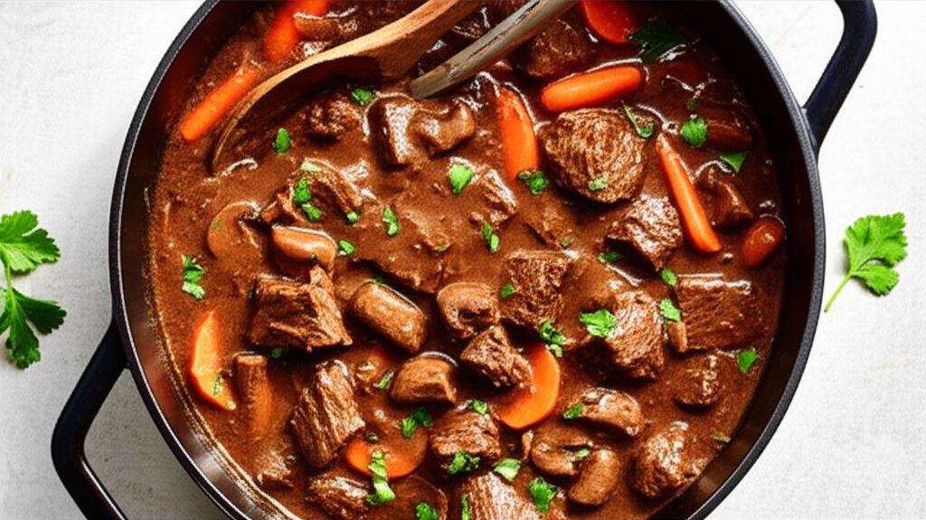 Easy Beef Bourguignon