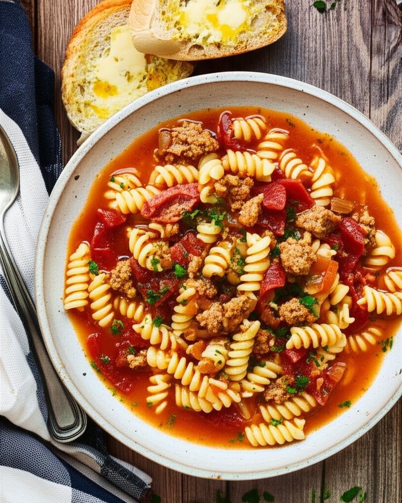 Easy Sausage-Pasta Soup
