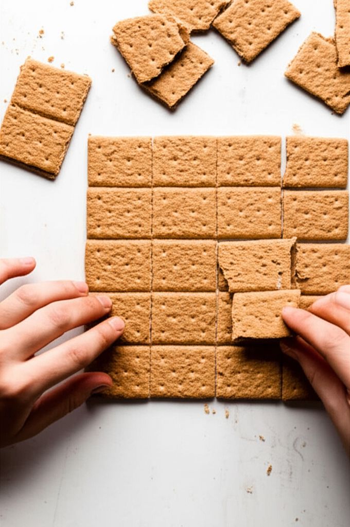 Frozen Chocolate Graham 'Ice Cream' Sandwiches