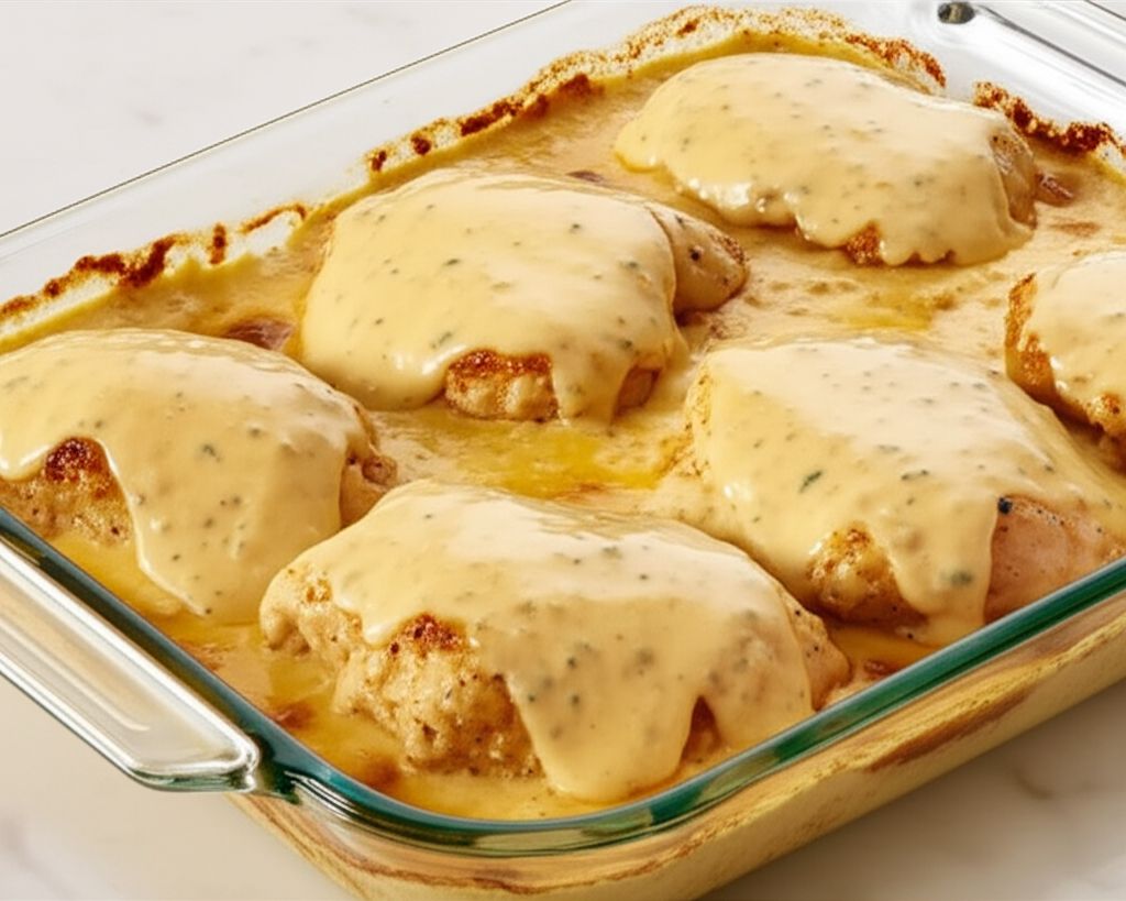 Garlic Creamed Chicken