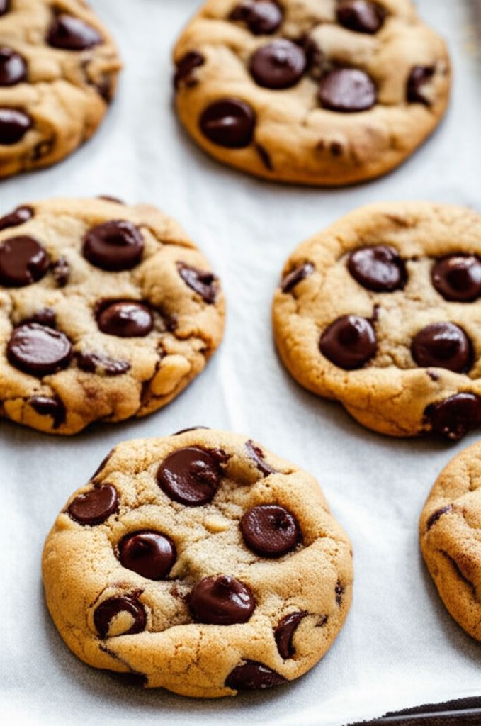 Giant Chocolate Chip Cookies