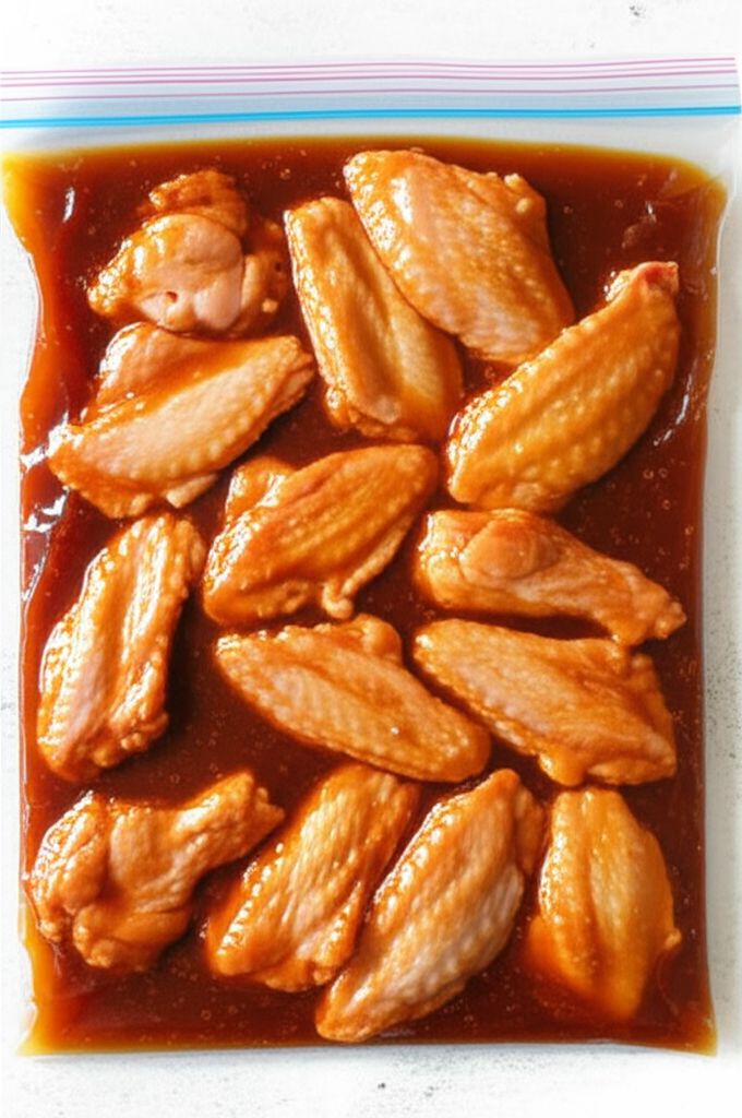 Ginger Orange Glazed Chicken Wings