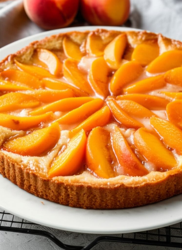 Grandma Sal's Peach Kuchen