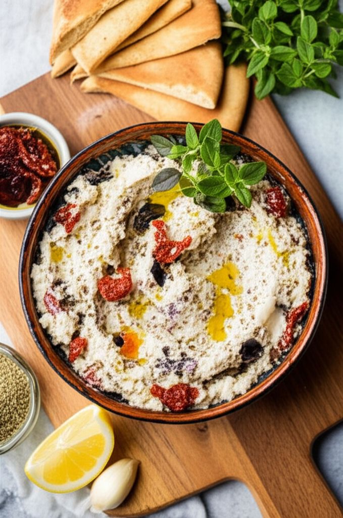 Greek Feta And Olive Spread