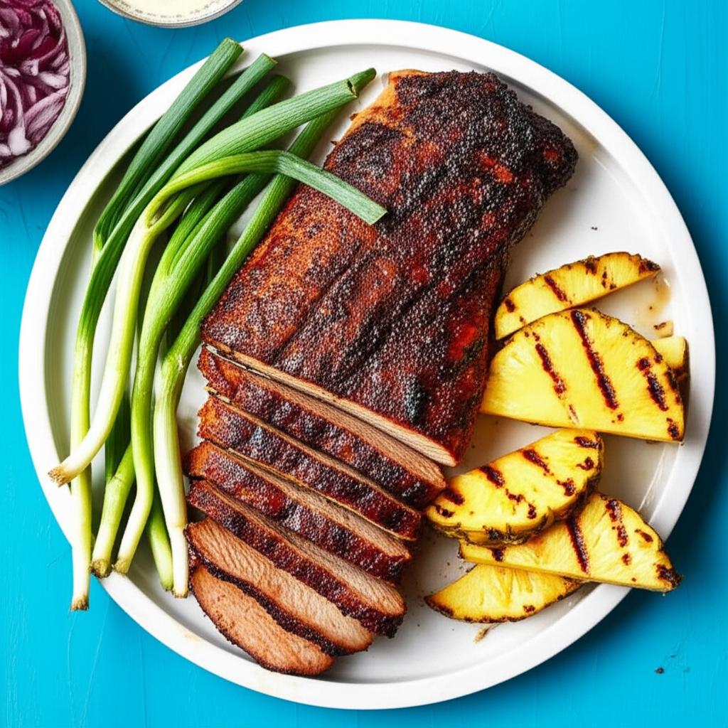 Grilled Jerk Pork Tenderloin