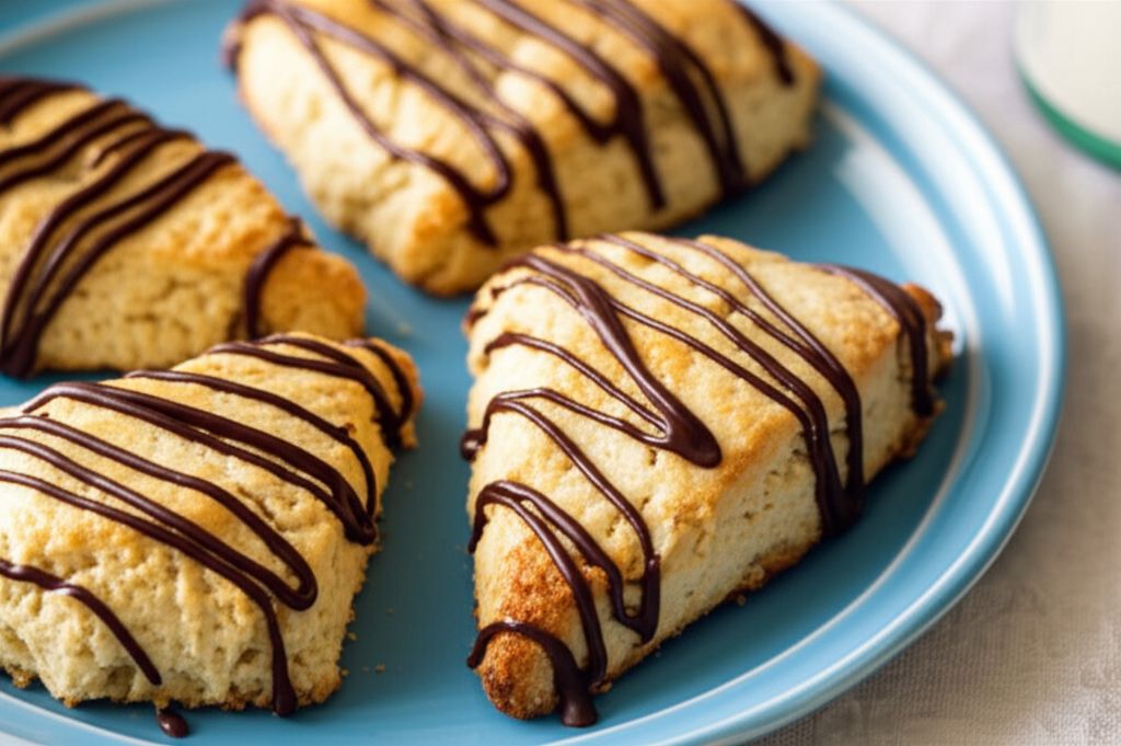 Hershey's® White Chocolate Cinnamon Scones