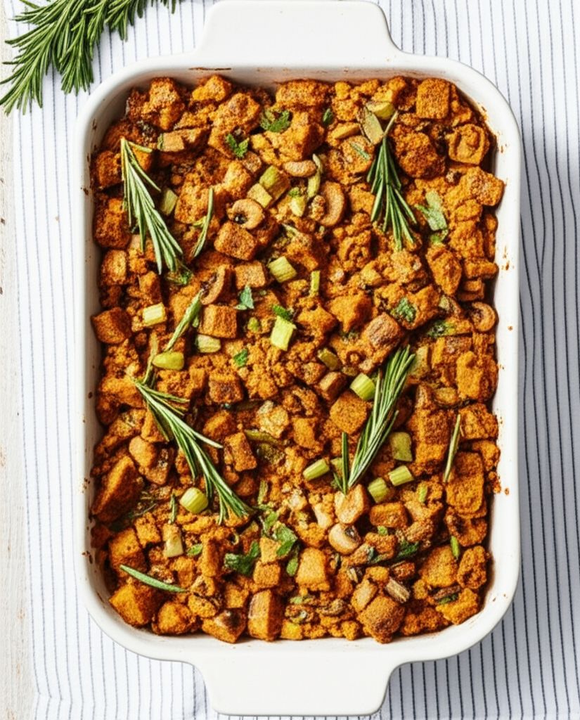 Ibby's Pumpkin Mushroom Stuffing