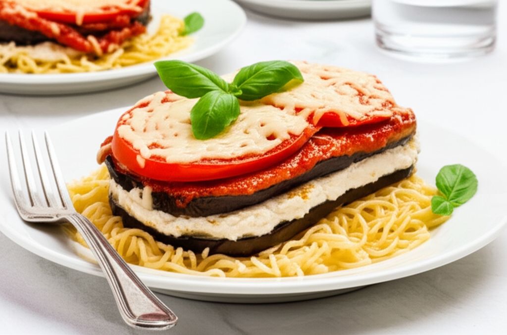 Italian Eggplant Tomato Bake
