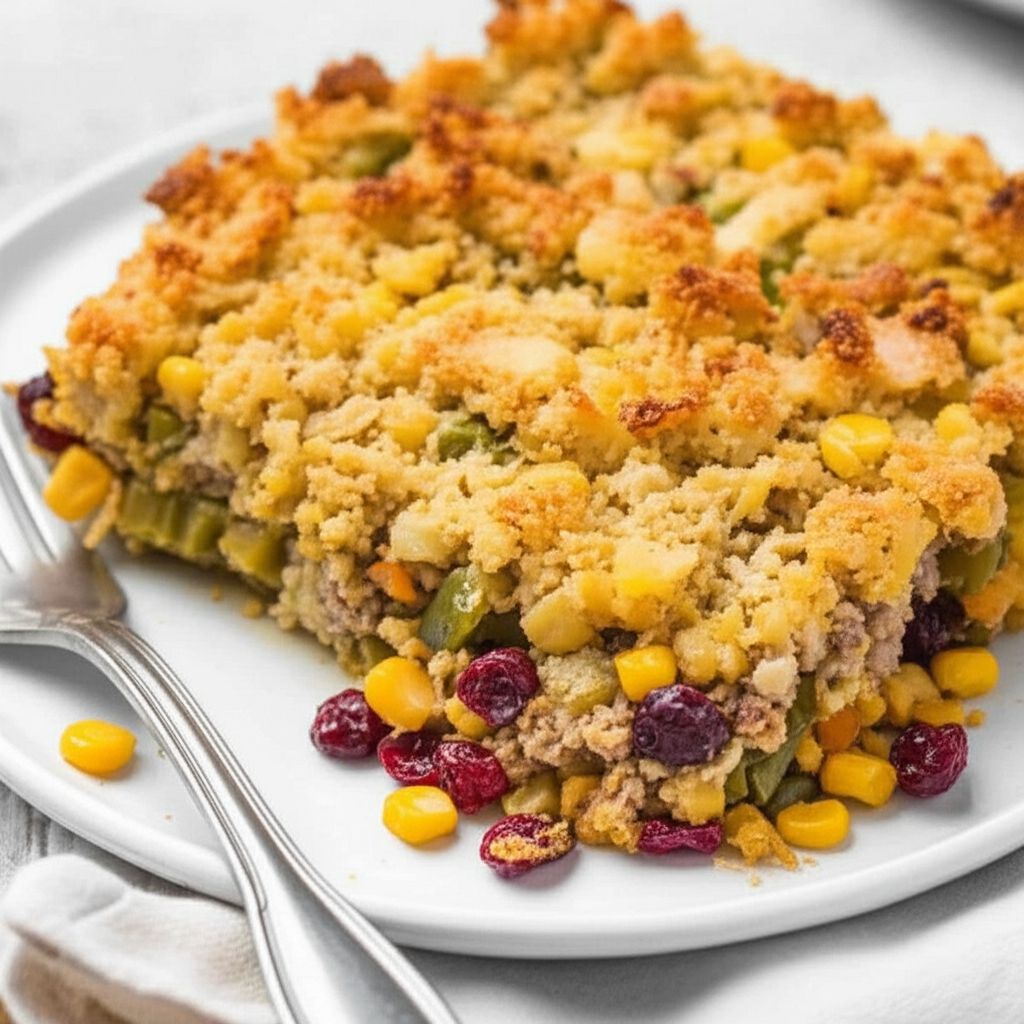 Jenni's Turkey and Dressing Pie