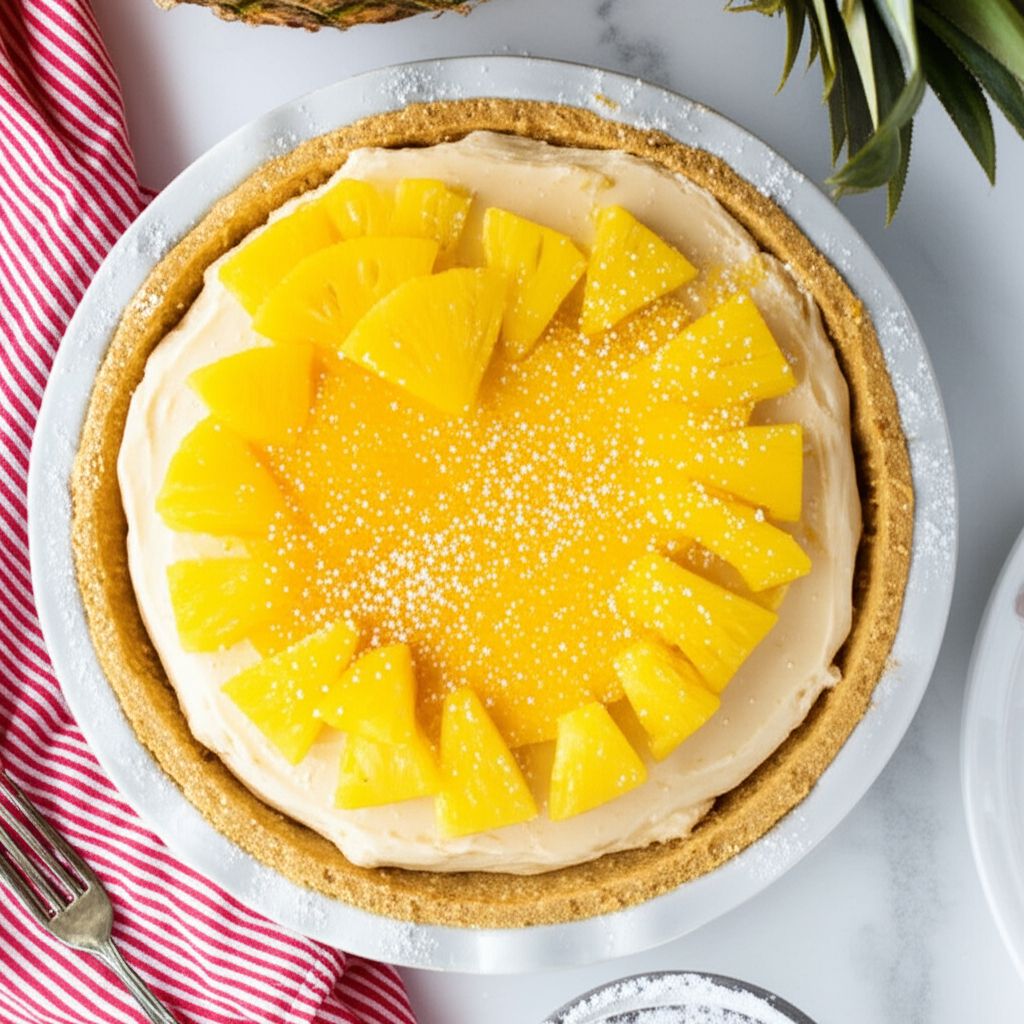 Jim's Pineapple Cheese Pie