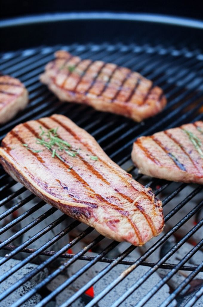 Lavender Pork Steaks