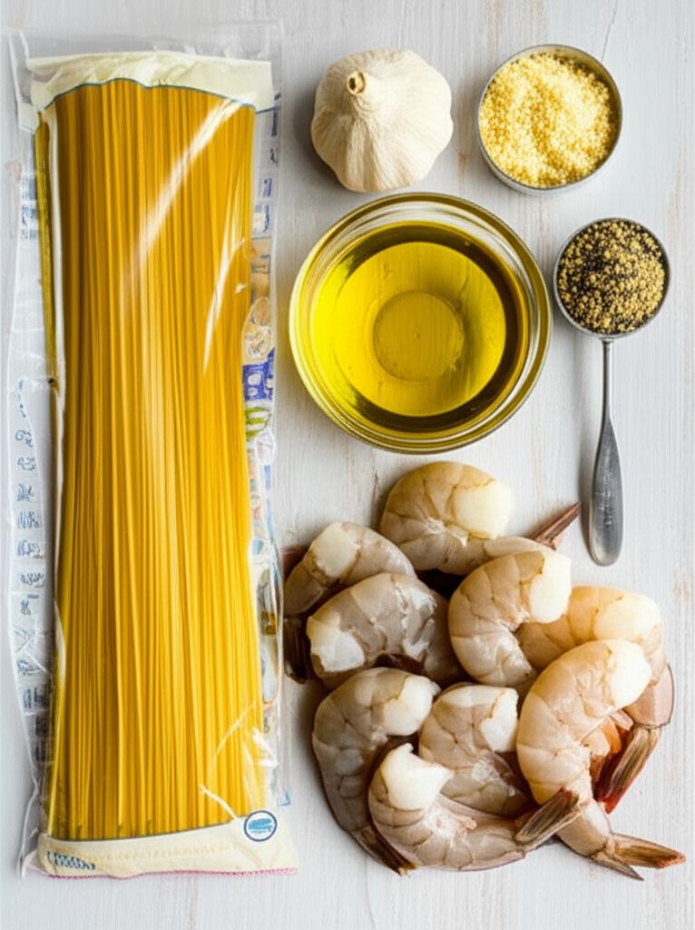 Lemon Pepper Pasta Seafood