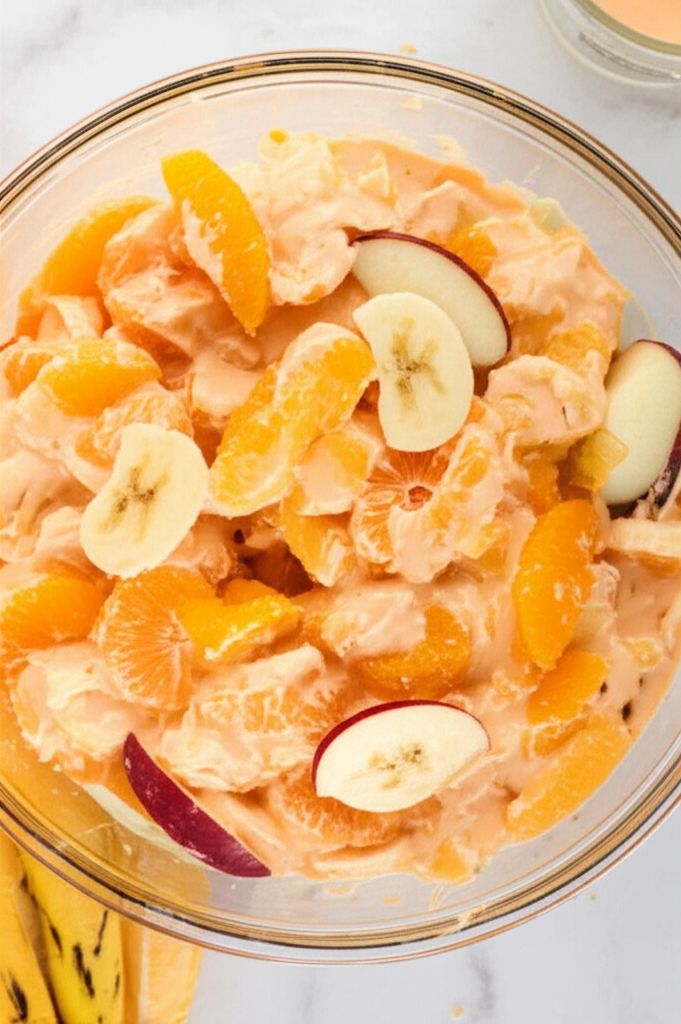 Orange Cream Fruit Salad