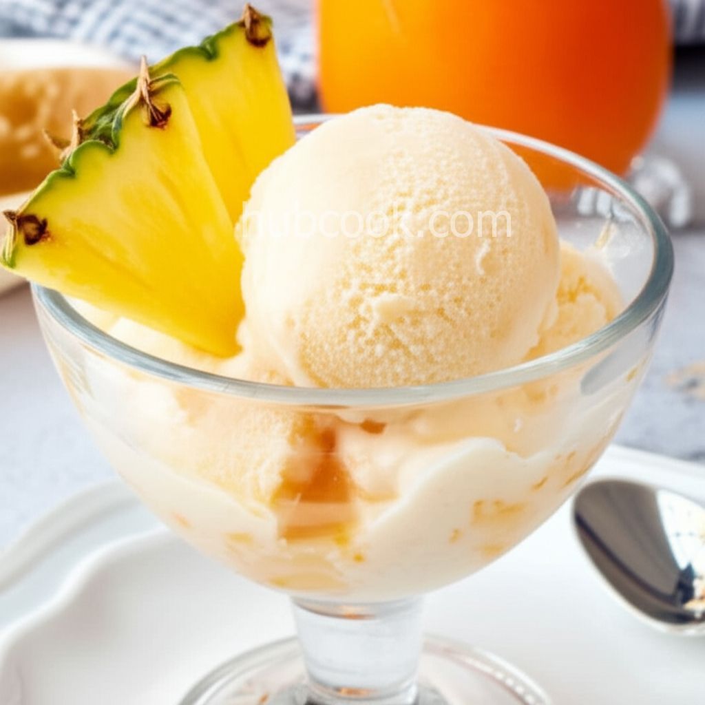 Orange-Pineapple Ice