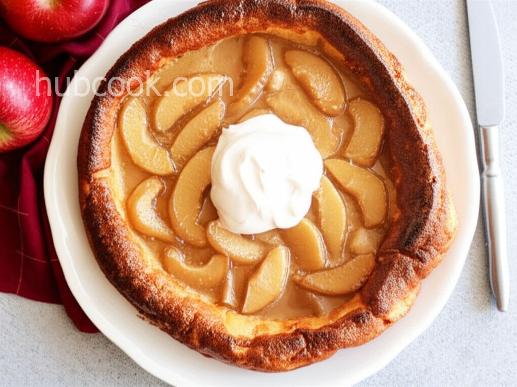Oven Pancake with Apples