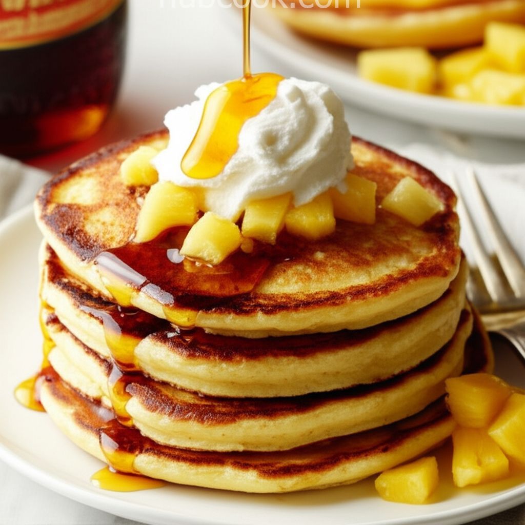 Pineapple Orange Pancakes