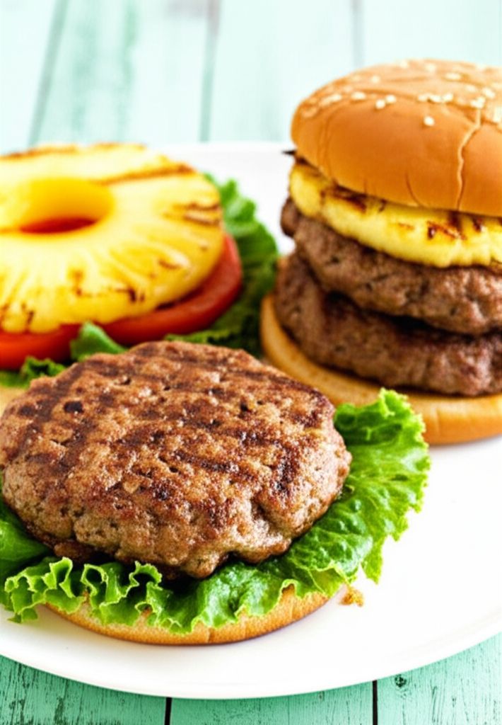 Pork Apple Burgers