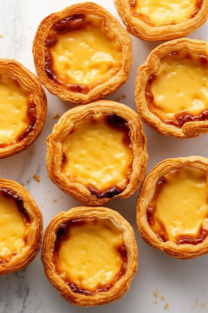 Portuguese Custard Tarts (Pasteis de Nata)