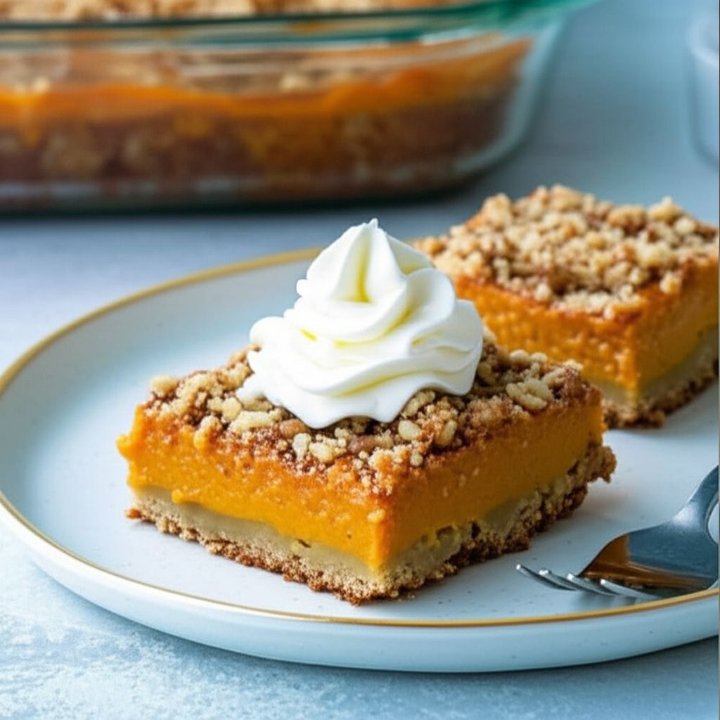 Pumpkin Pie Squares